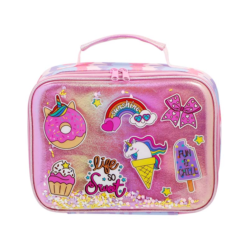 Cute Pattern Insulated Lunch Box