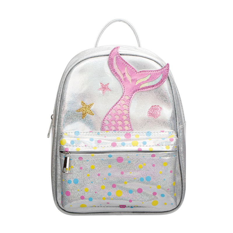 Holographic Mermaid Mini School Bag