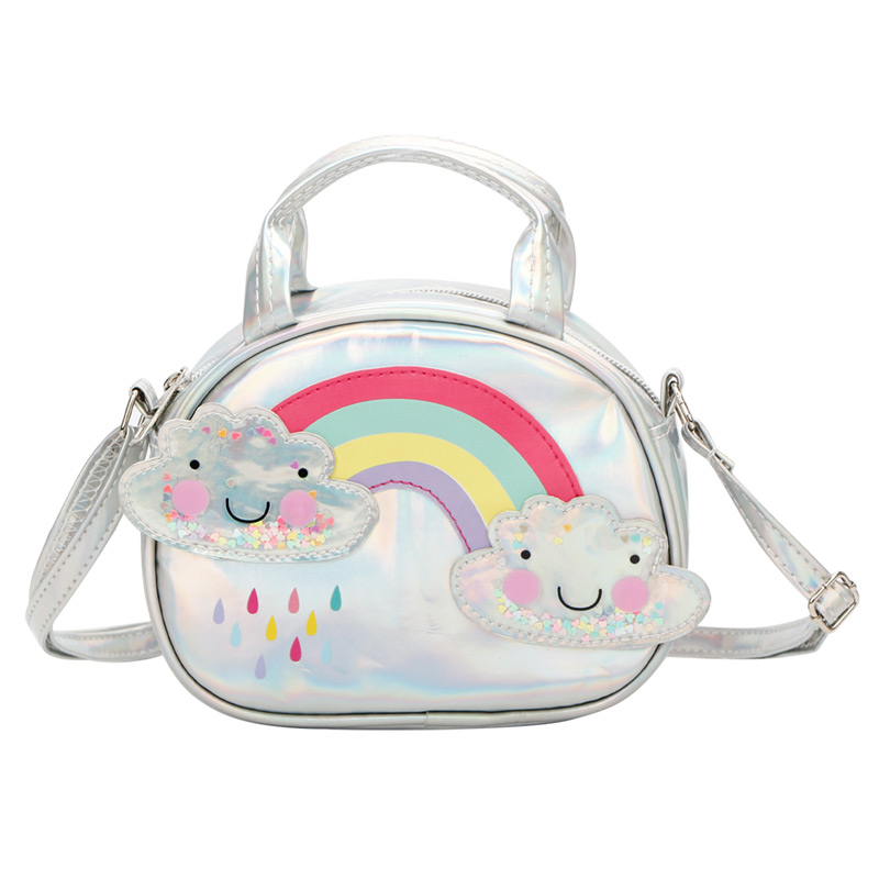 Iridescent Cute Rainbow Kids Crossbody