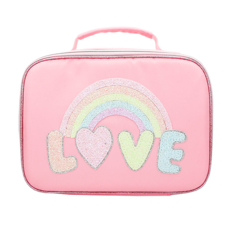 Stylish Rainbow Insulated Lunch Bag